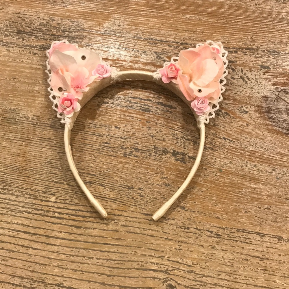 Cat ears headband